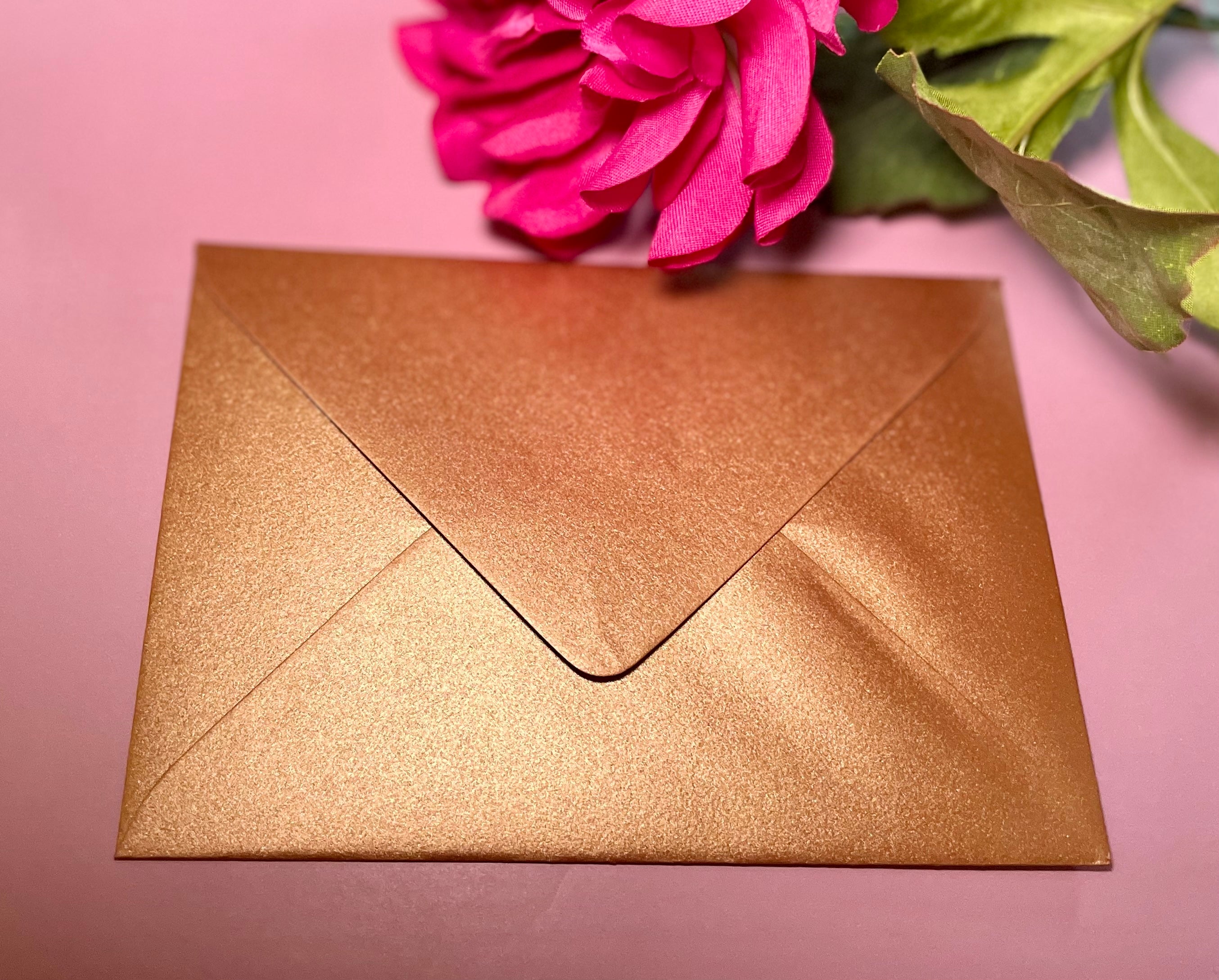 Metallic envelop - brons