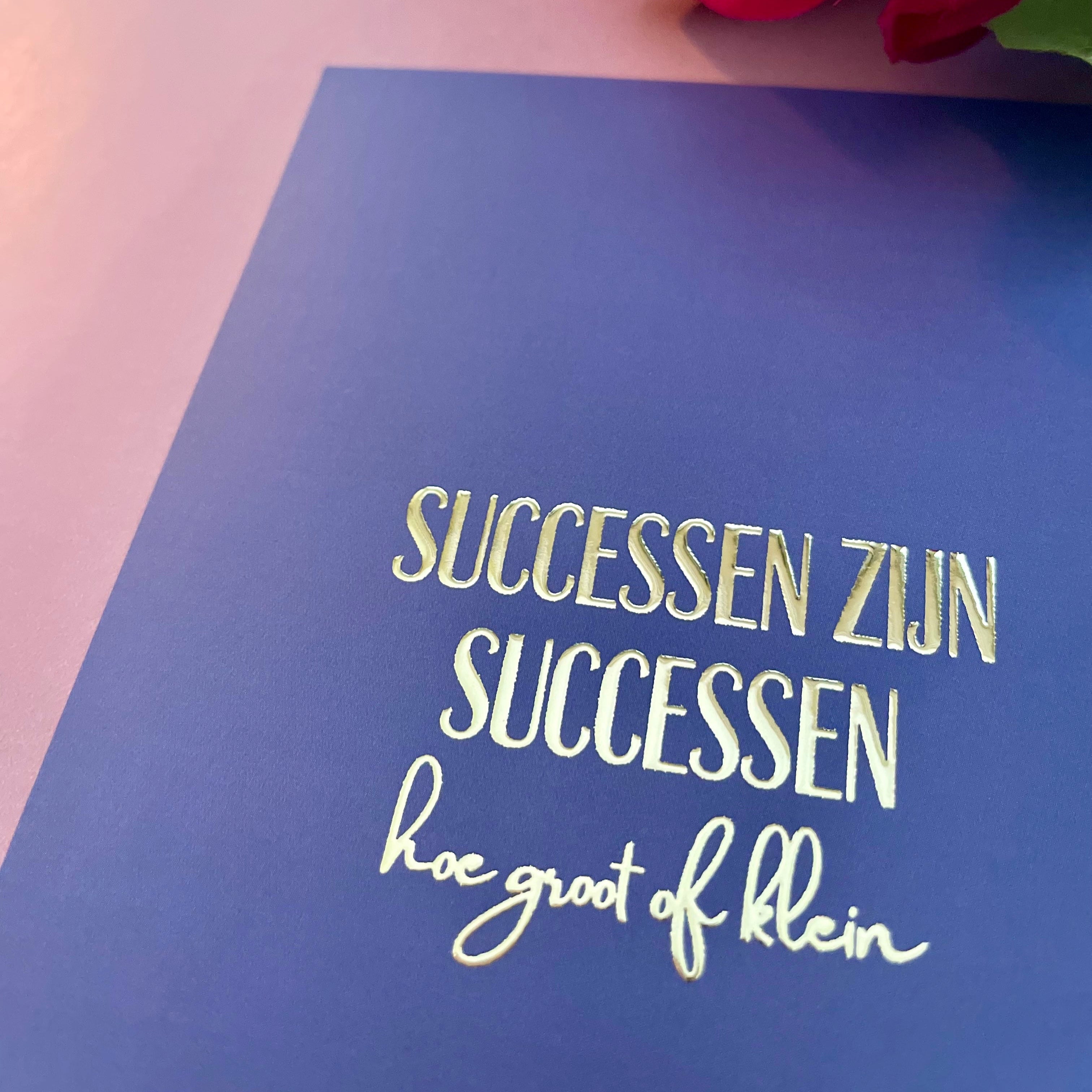 Inspiratiekaart - Successen zijn successen, hoe groot of klein