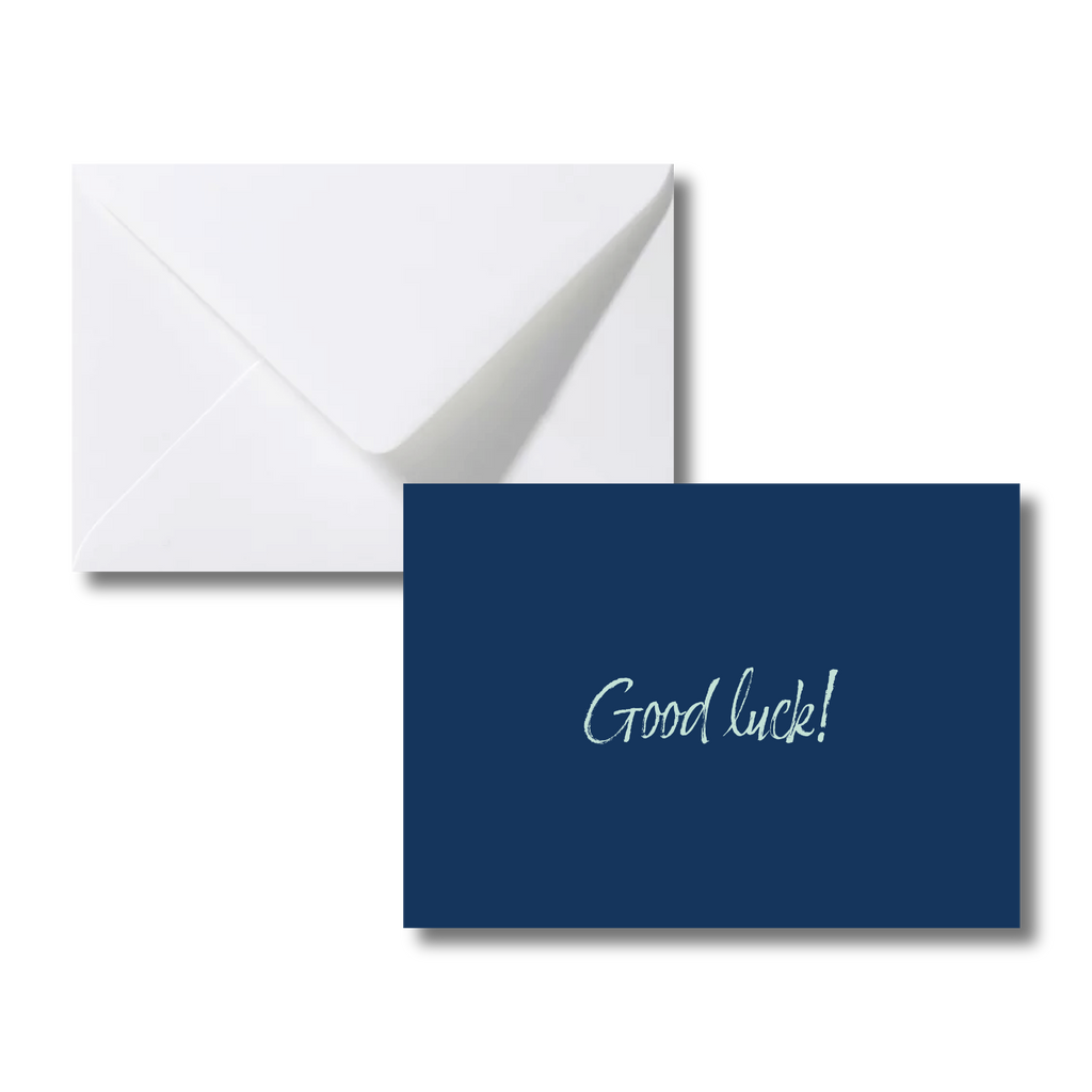 Enkele kaart - Good luck!