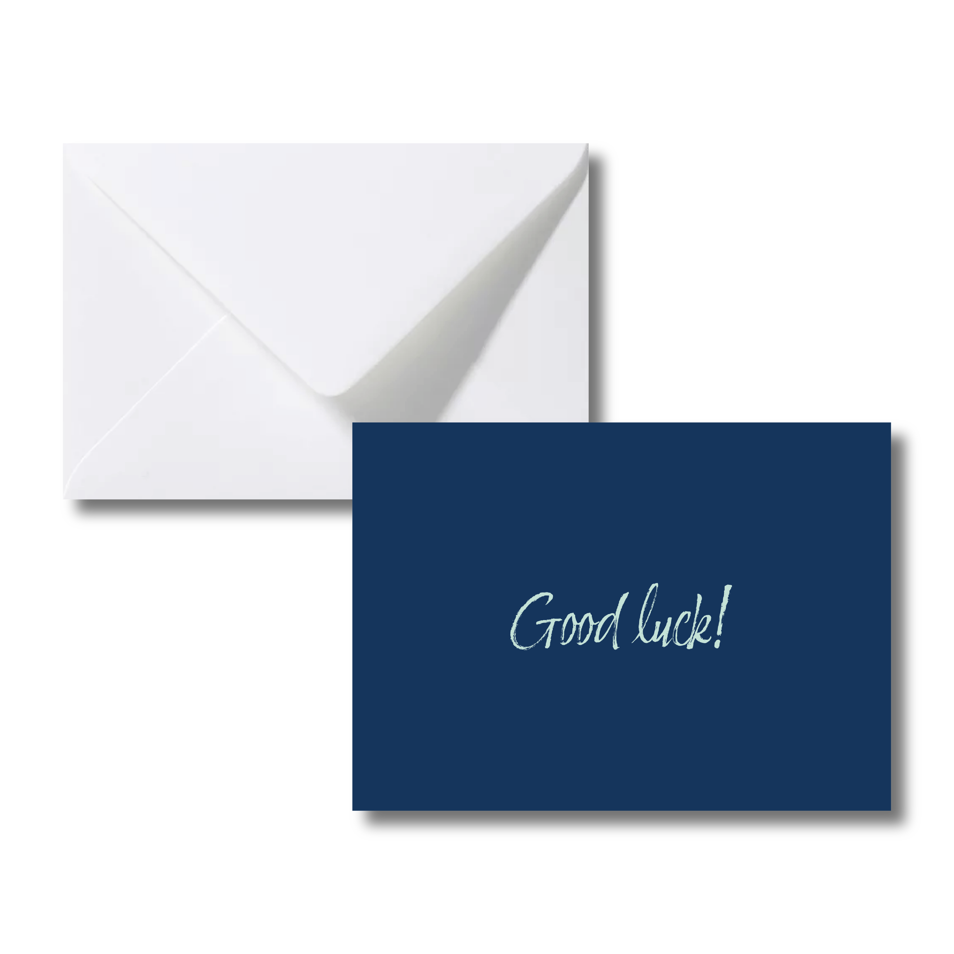 Enkele kaart - Good luck!