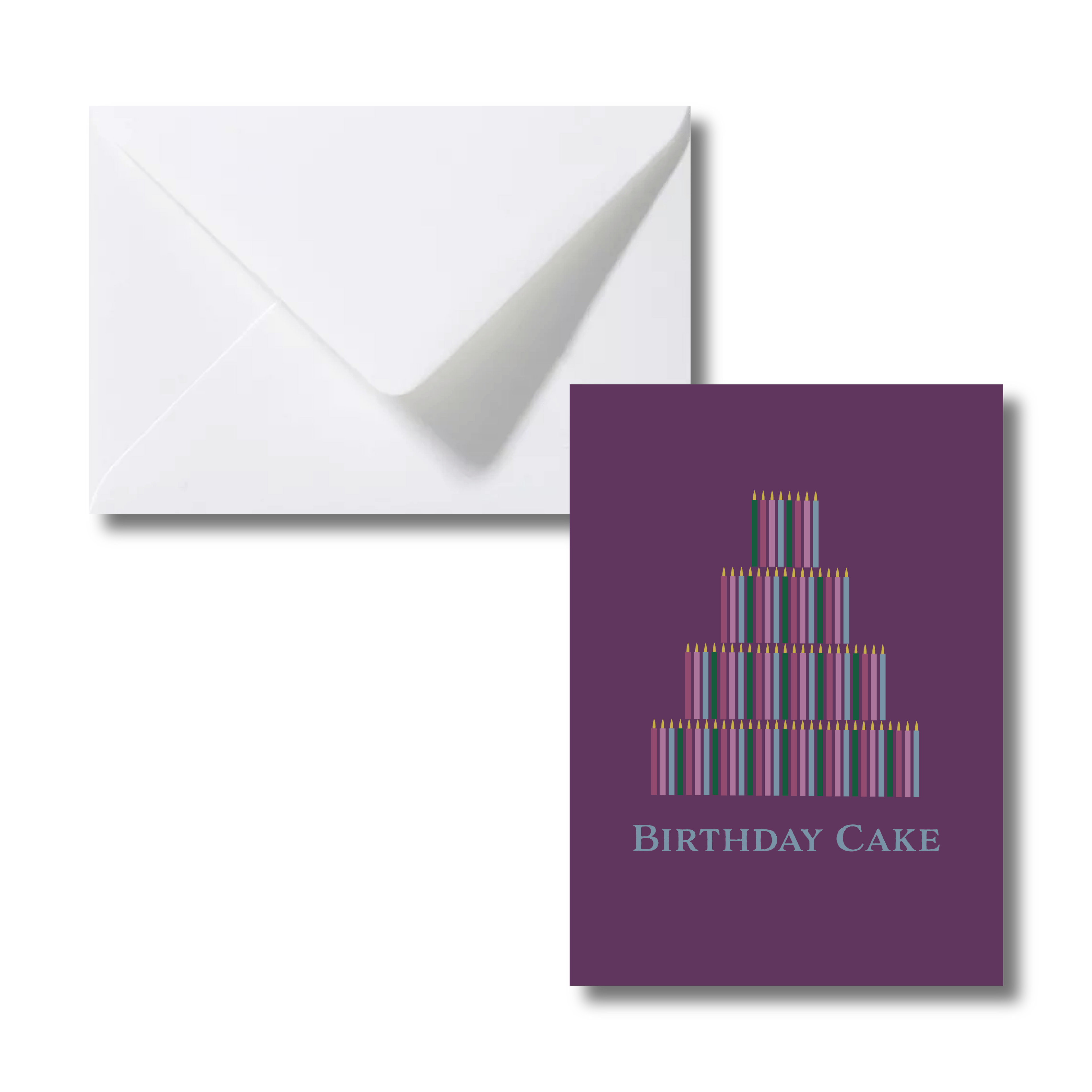 Enkele kaart - Birthday Cake