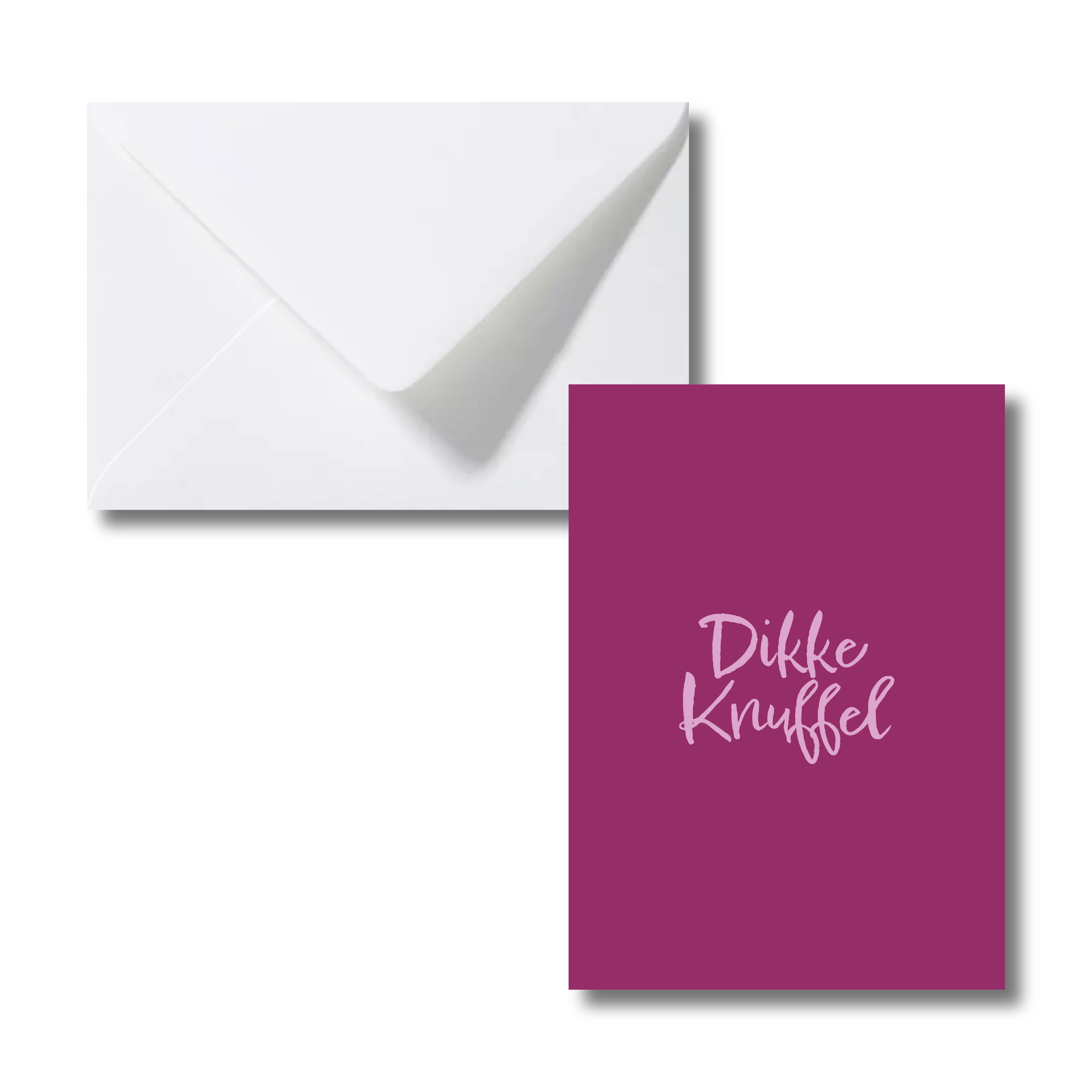 Enkele kaart - Dikke knuffel