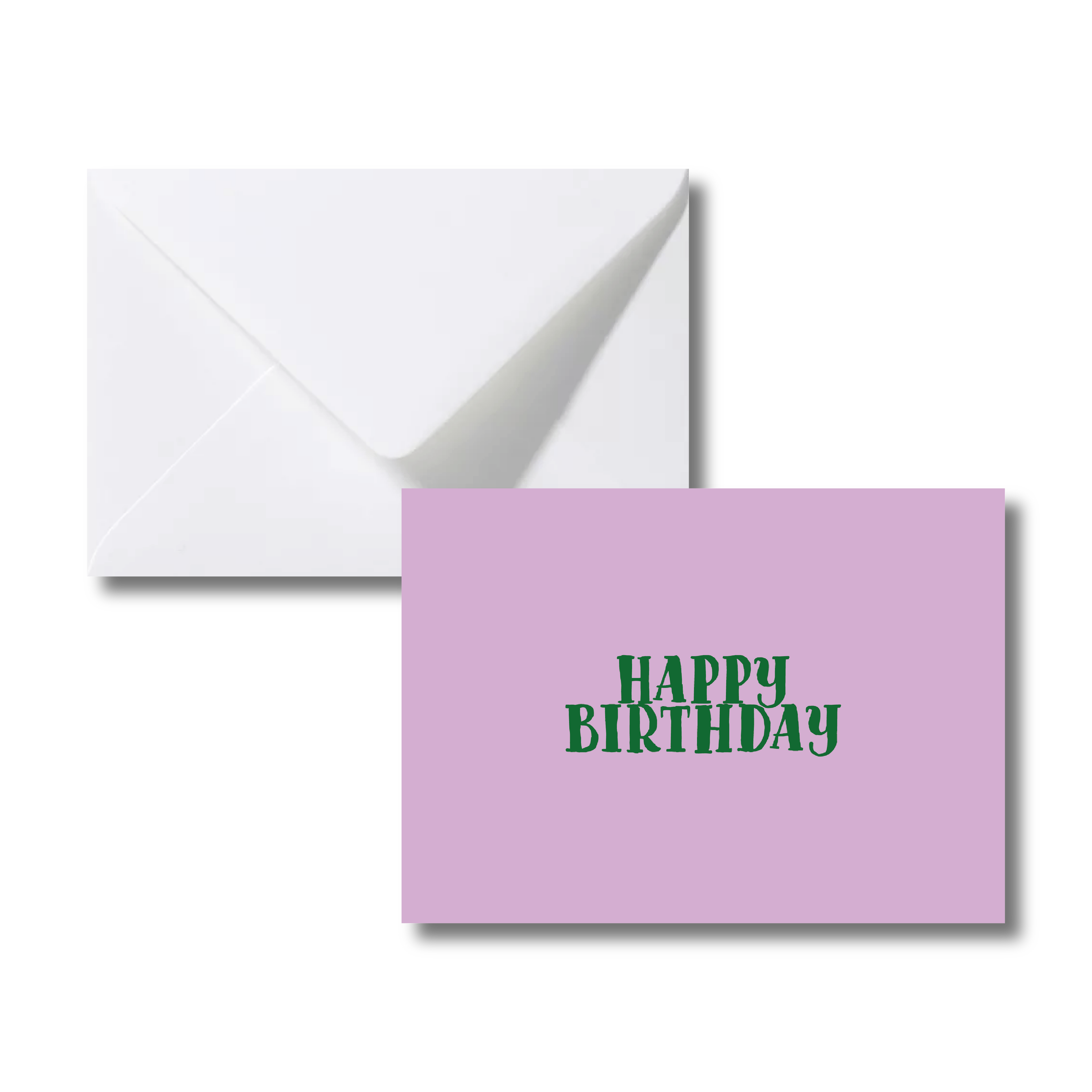 Enkele kaart - Happy Birthday