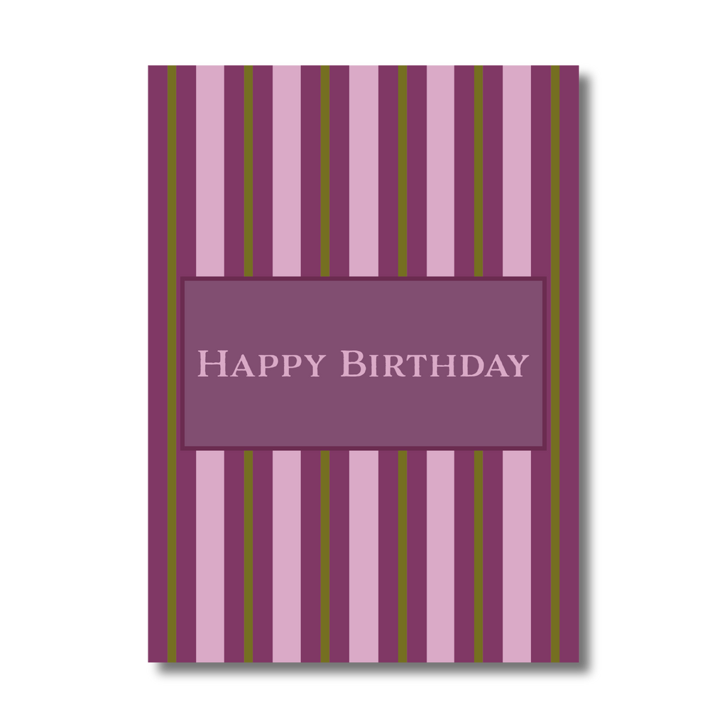 Enkele kaart - Happy Birthday