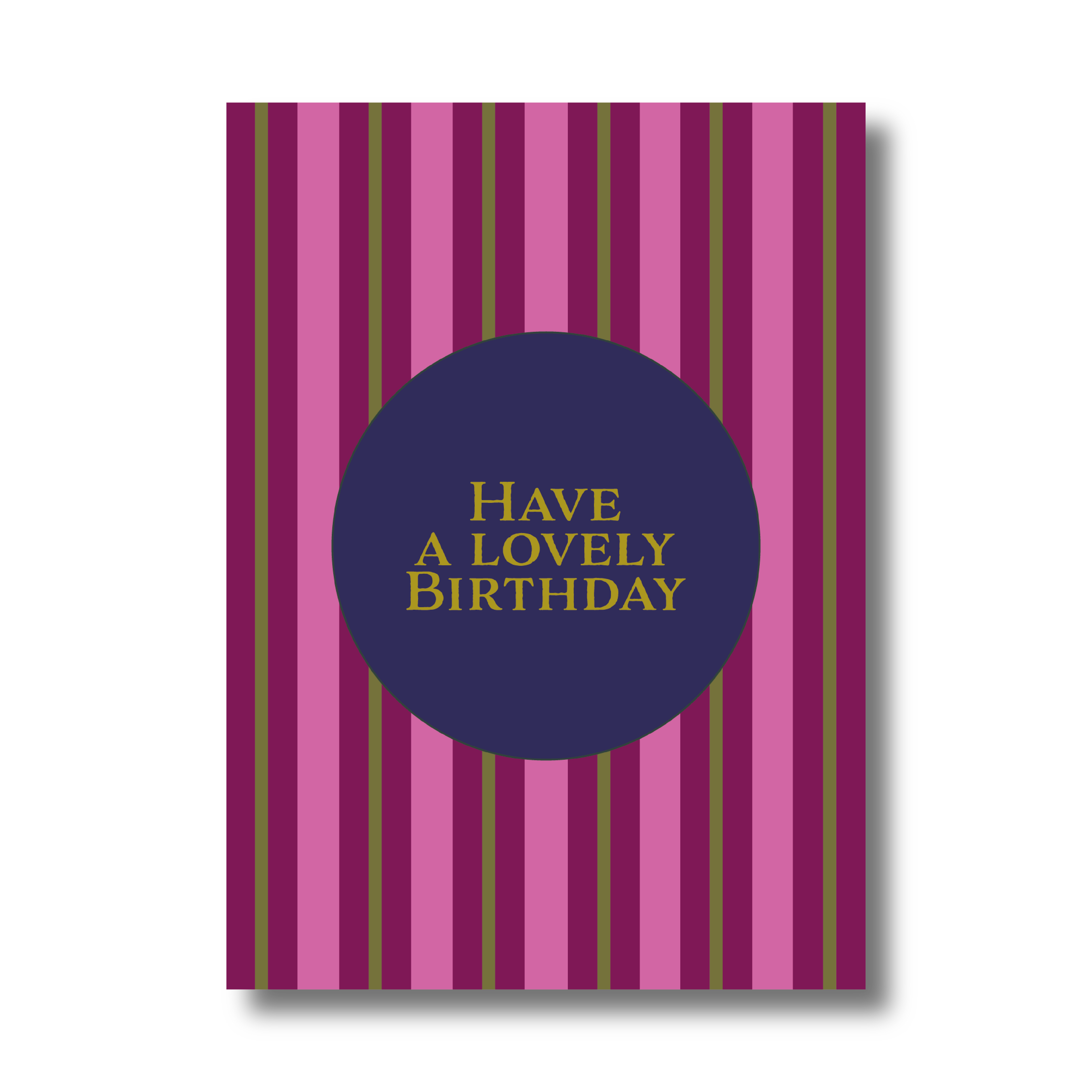 Enkele kaart - Have a lovely birthday