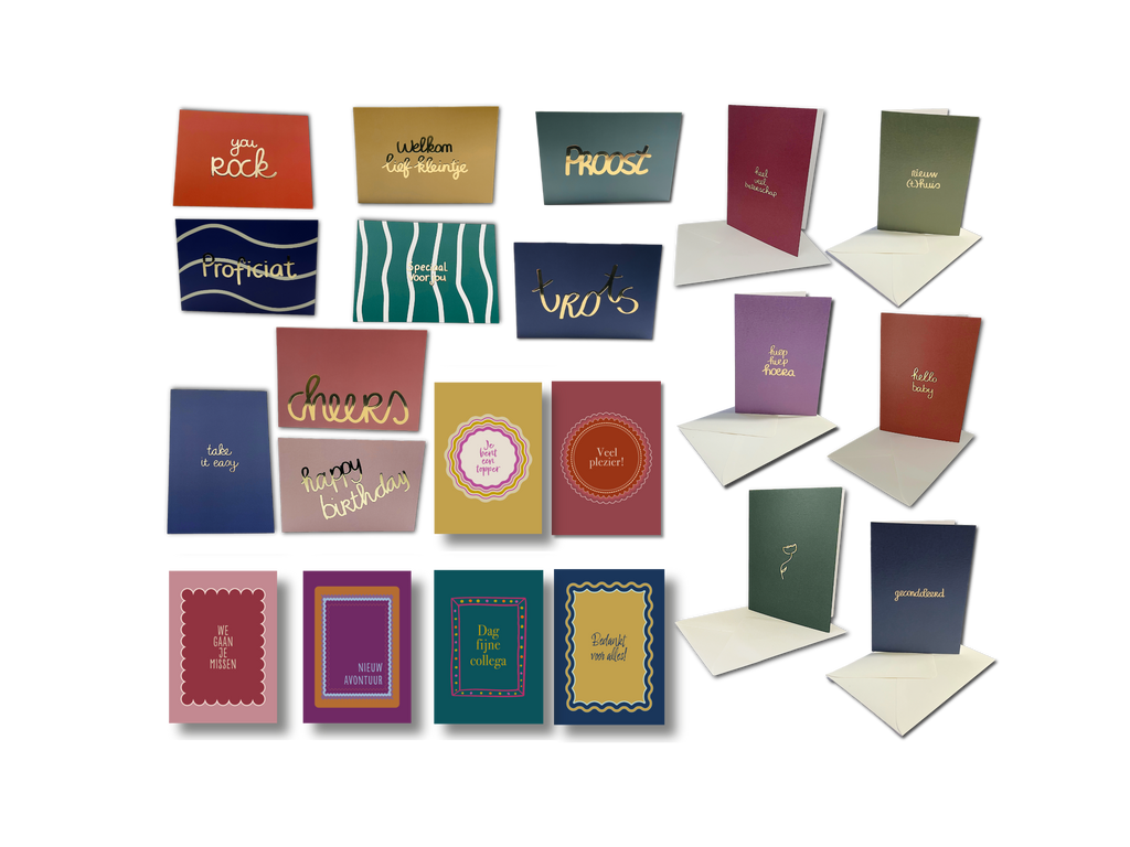 Waarderingsbox Compleet - 21 kaarten & 2 bewaarbundels