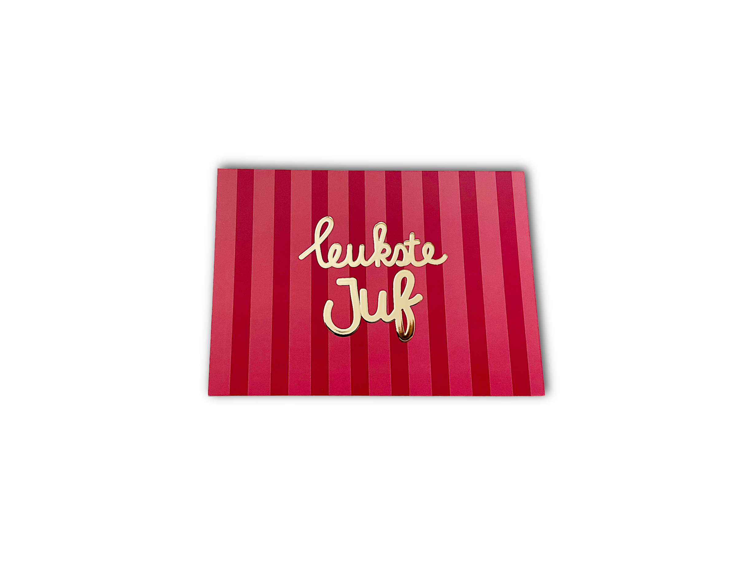 Enkele kaart - Leukste juf