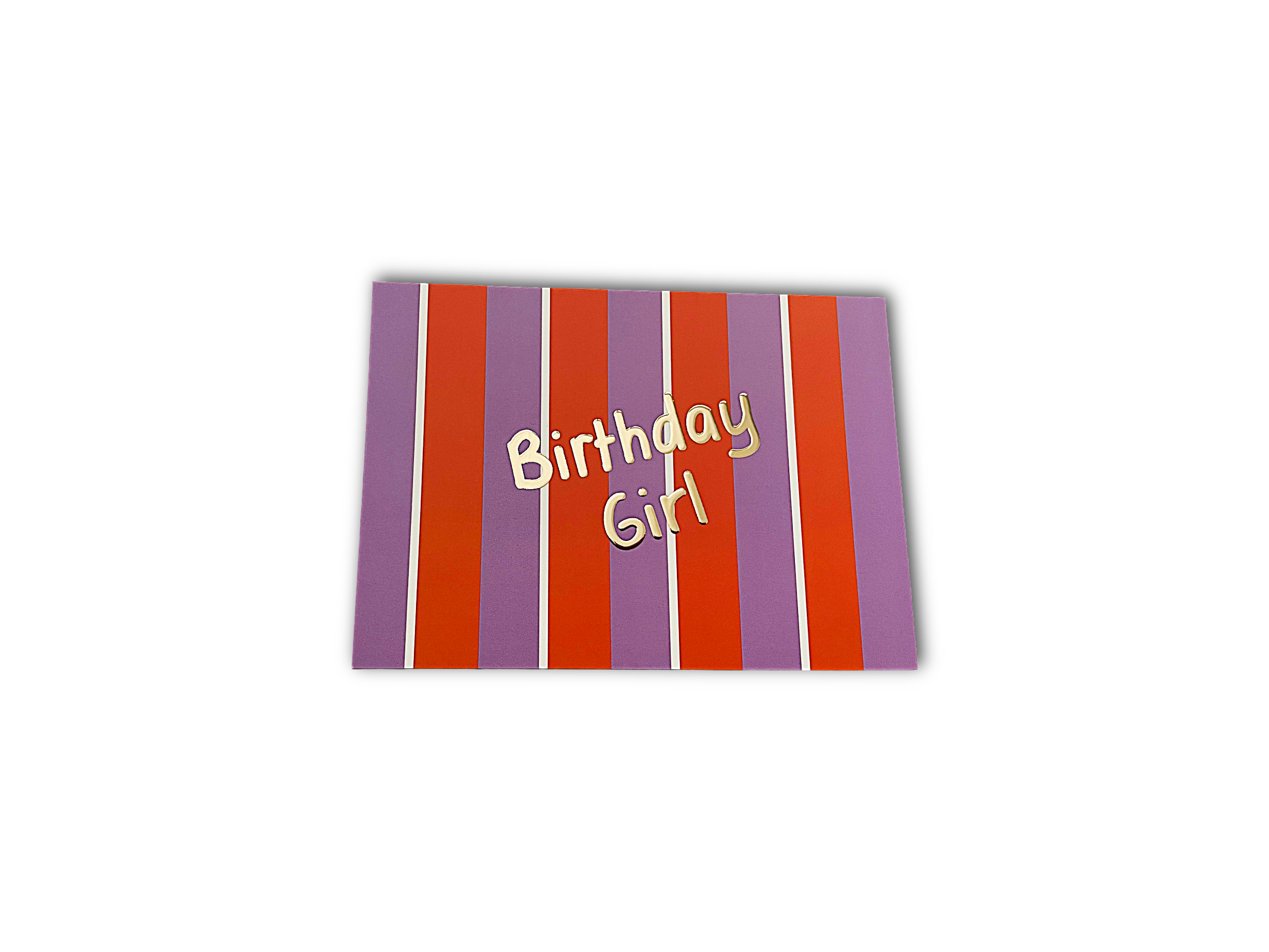 Enkele kaart - Birthday girl