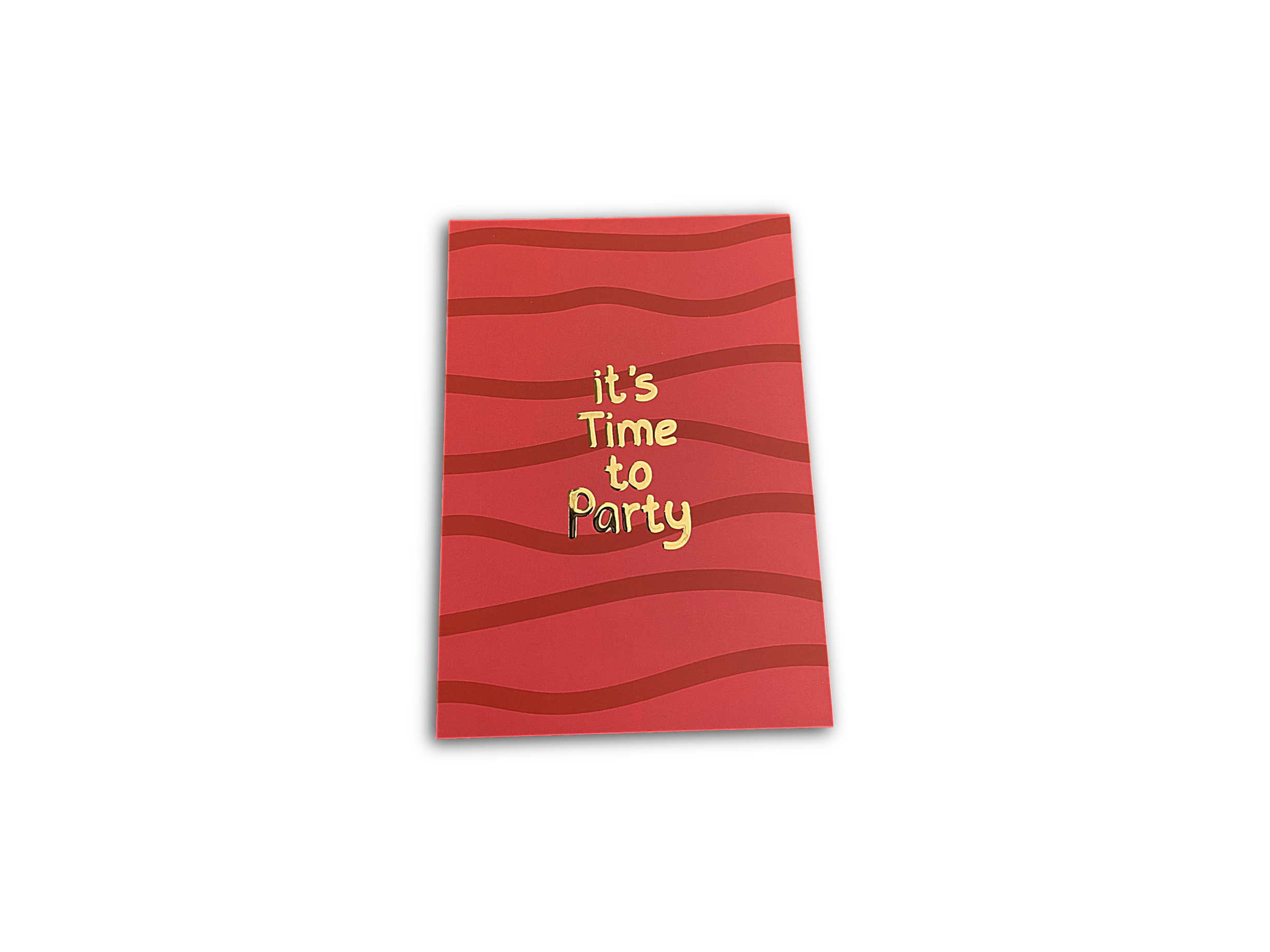Enkele kaart - It's time to party