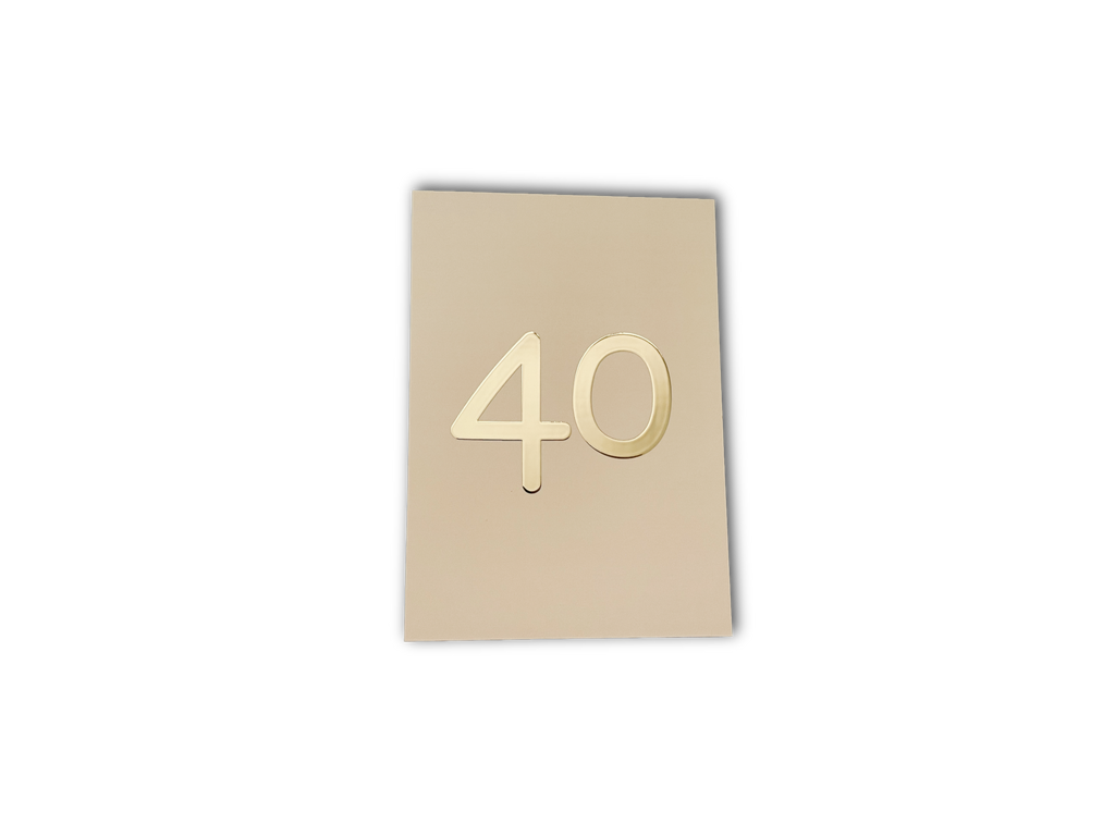 Enkele kaart - 40