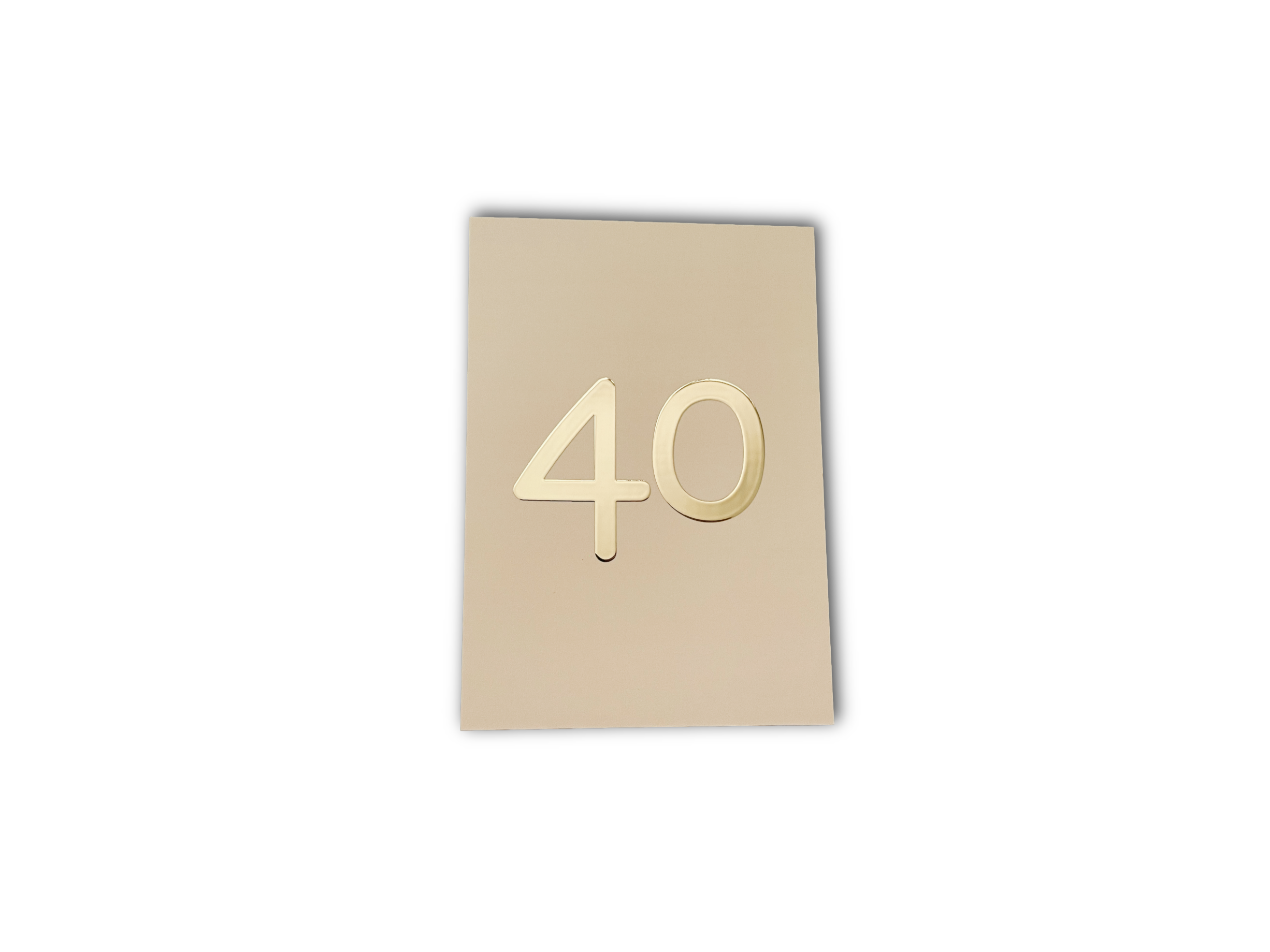 Enkele kaart - 40