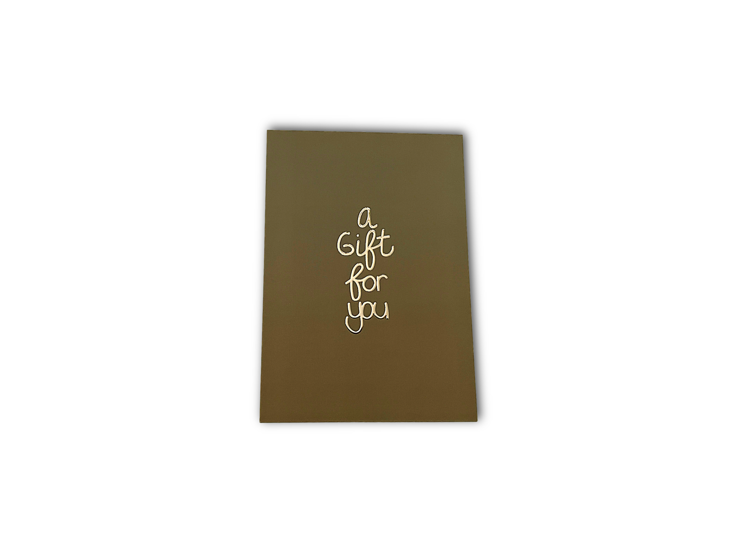 Enkele kaart - A gift for you
