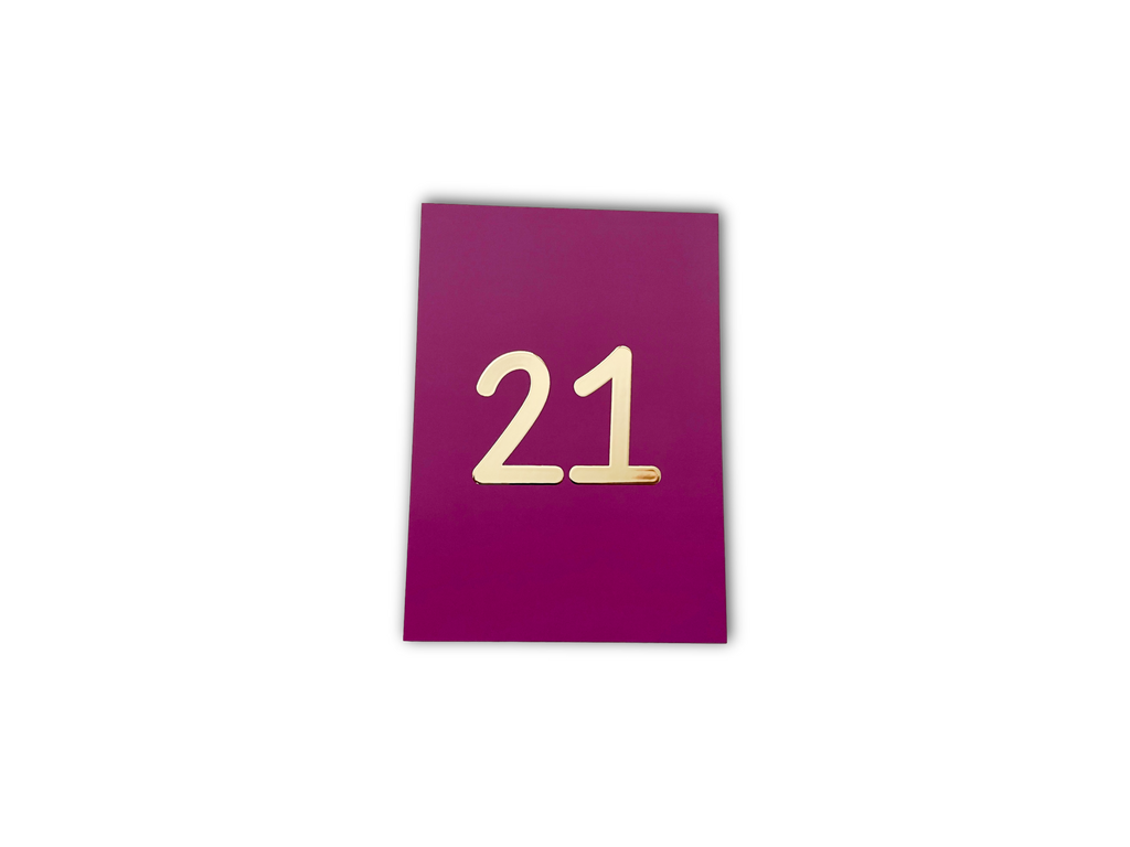 Enkele kaart - 21