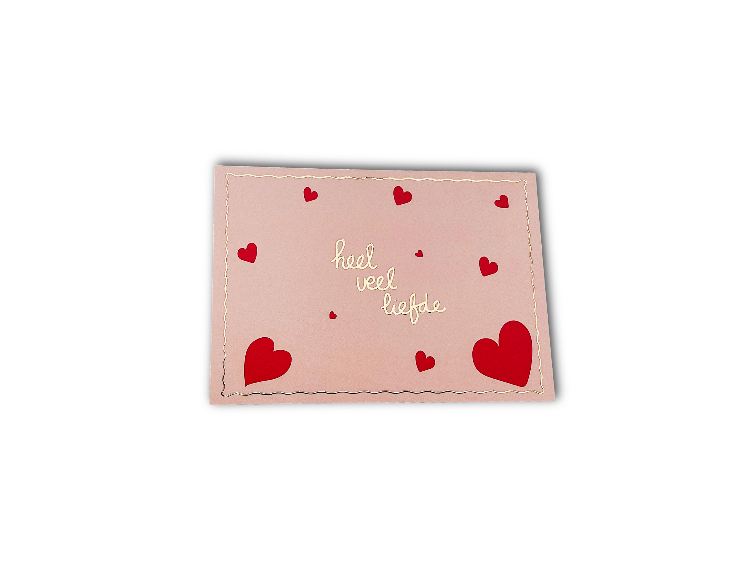 Enkele kaart - Heel veel liefde
