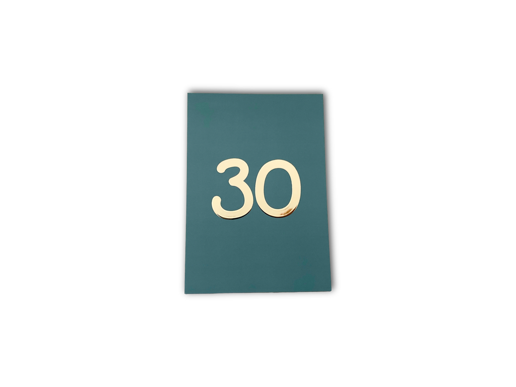 Enkele kaart - 30