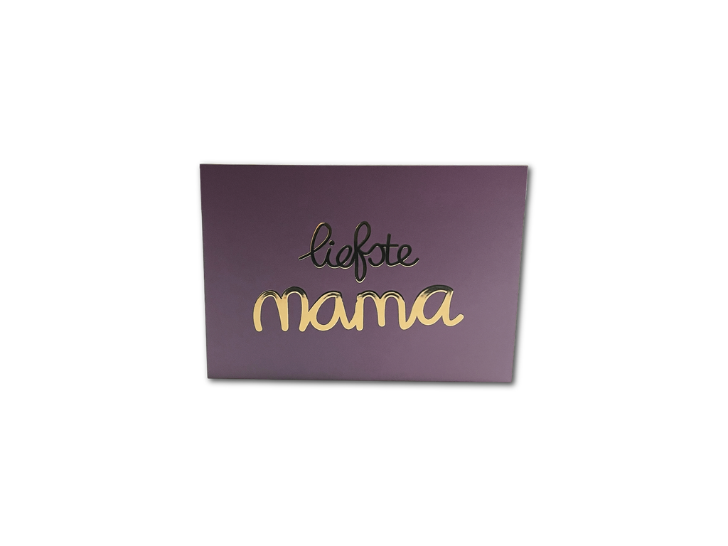 Enkele kaart - Liefste Mama