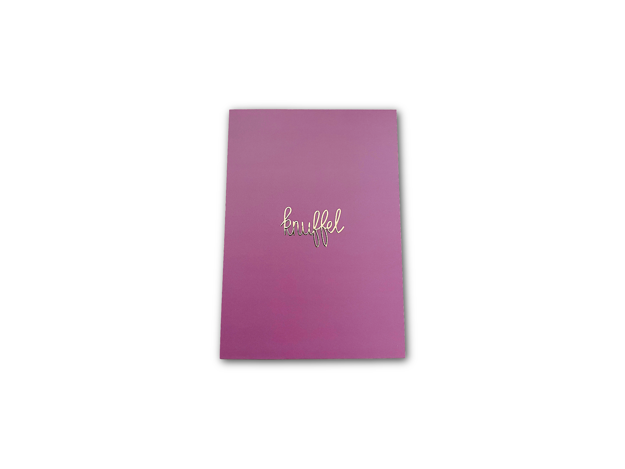 Enkele kaart - Knuffel