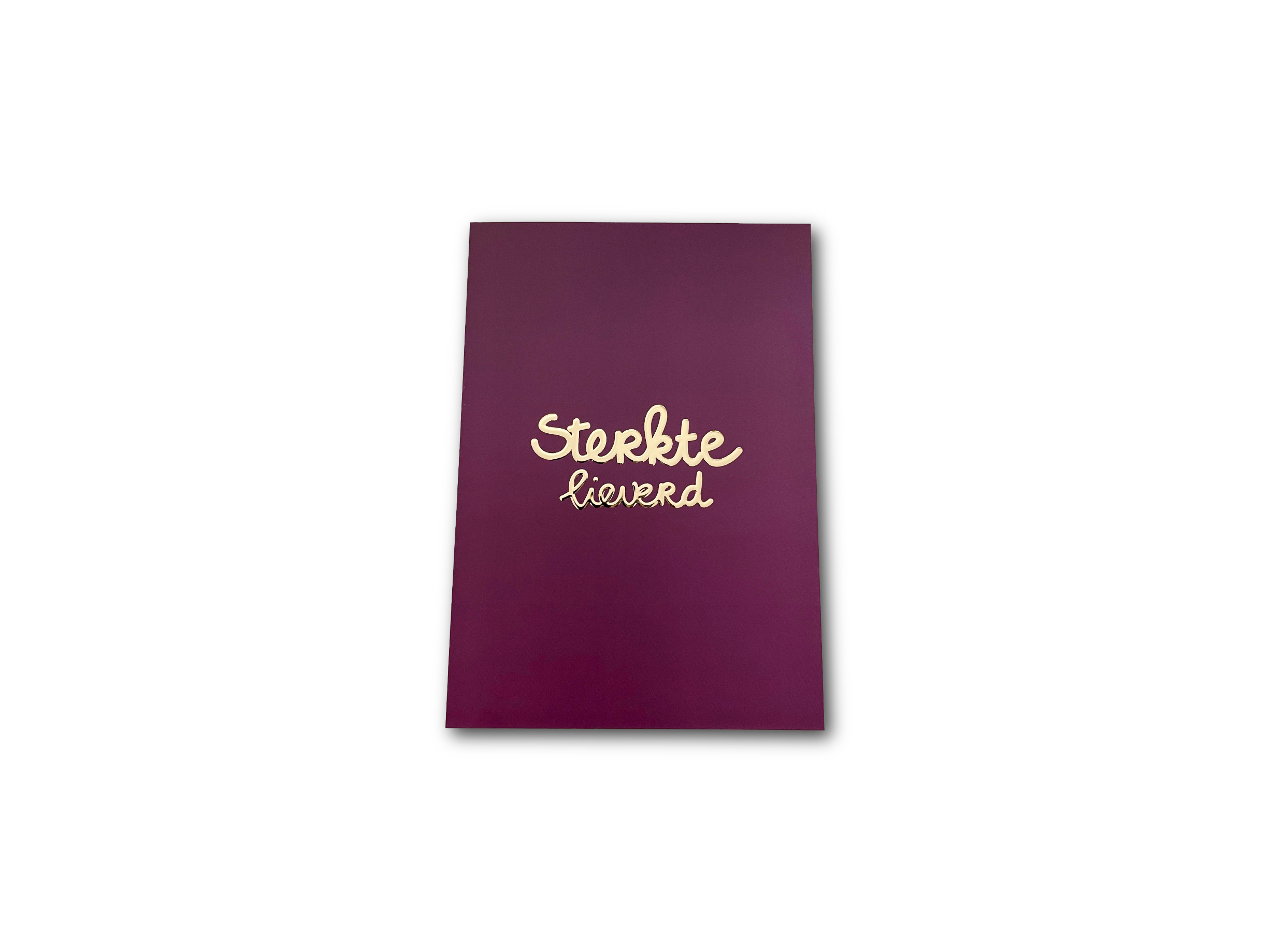 Enkele kaart - Sterkte lieverd