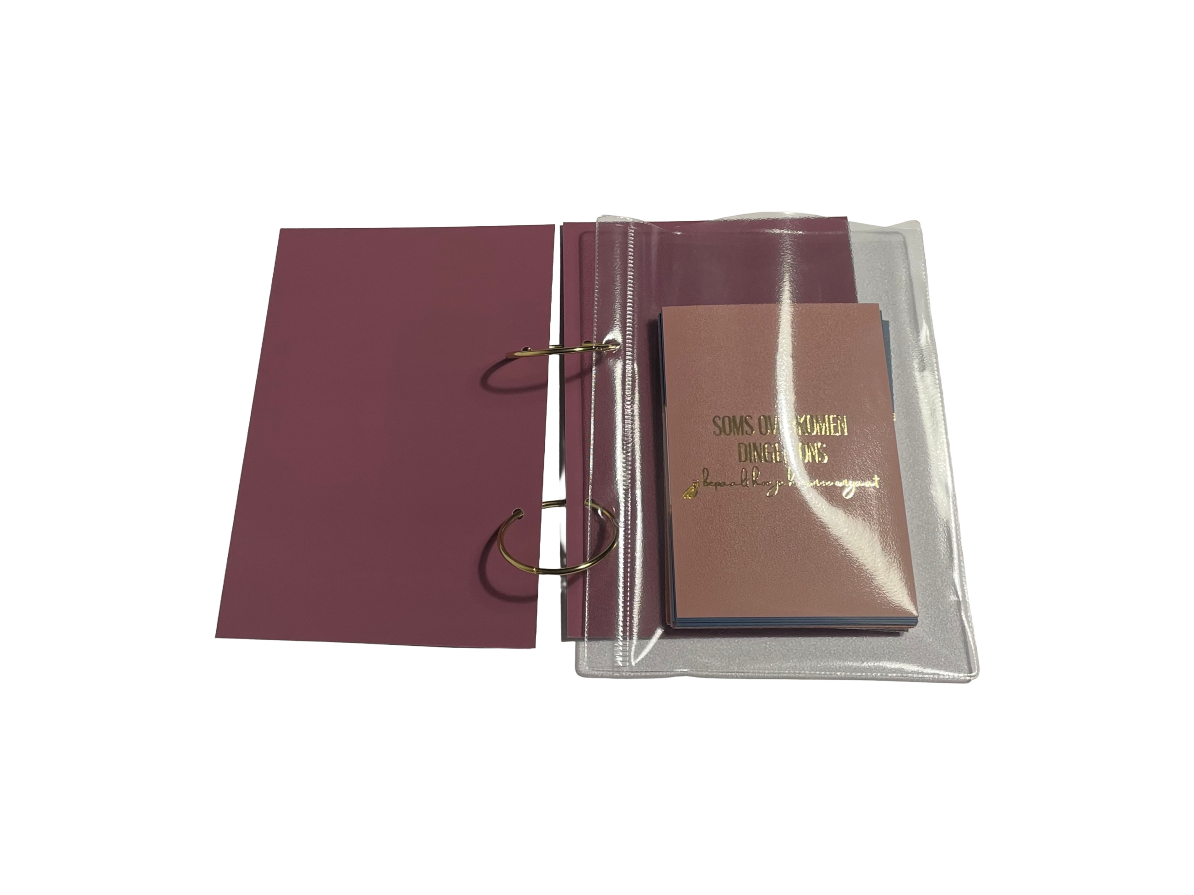 Plastic hoesje voor bewaarbundels