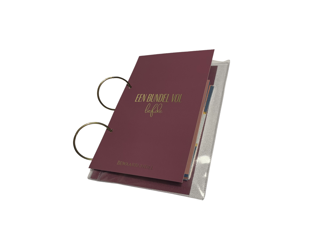 Plastic hoesje voor bewaarbundels