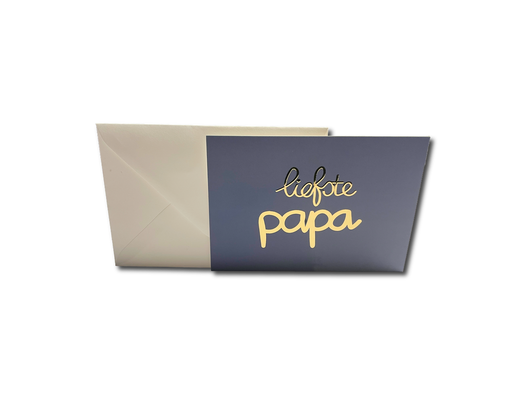 Enkele kaart - Liefste Papa