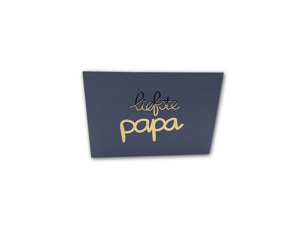 Enkele kaart - Liefste Papa