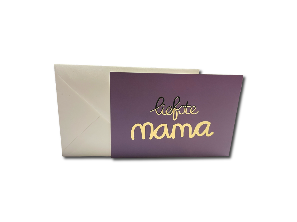 Enkele kaart - Liefste Mama