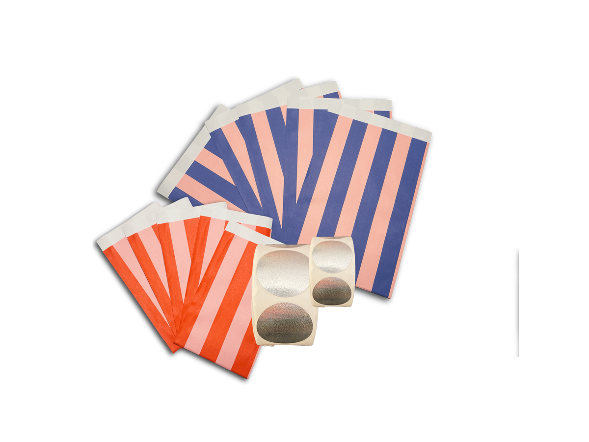 Extra voordeel - 20 cadeauzakjes & cadeaustickers