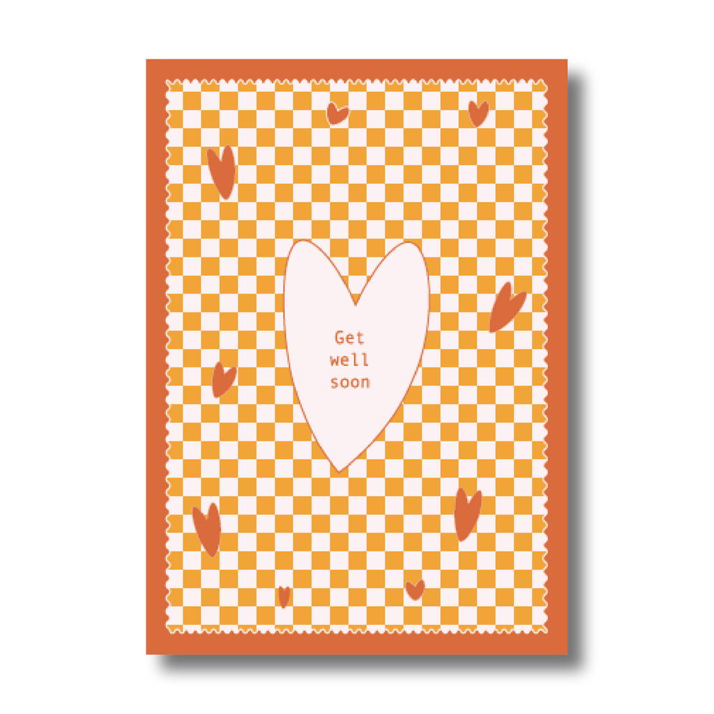 Enkele kaart - Get well soon