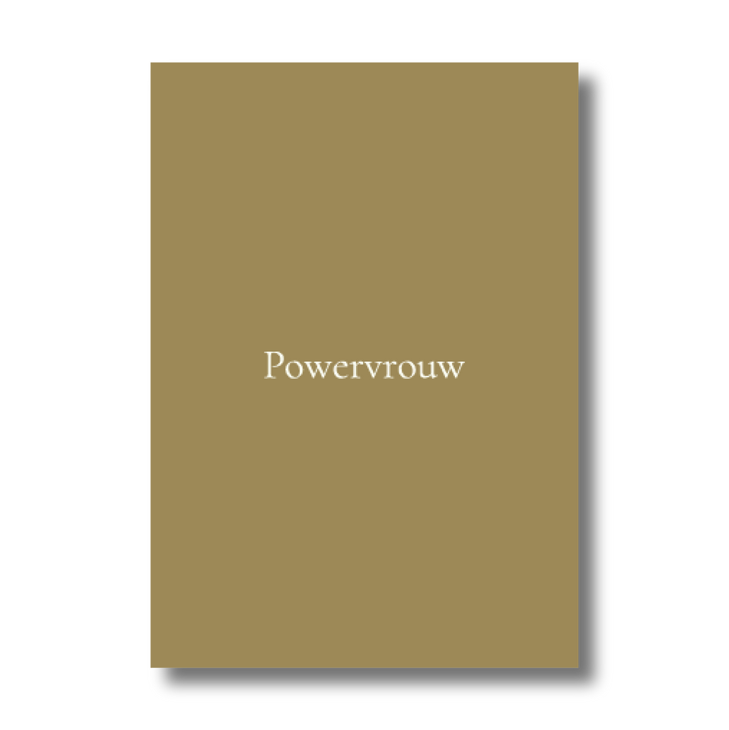 Enkele kaart - Powervrouw