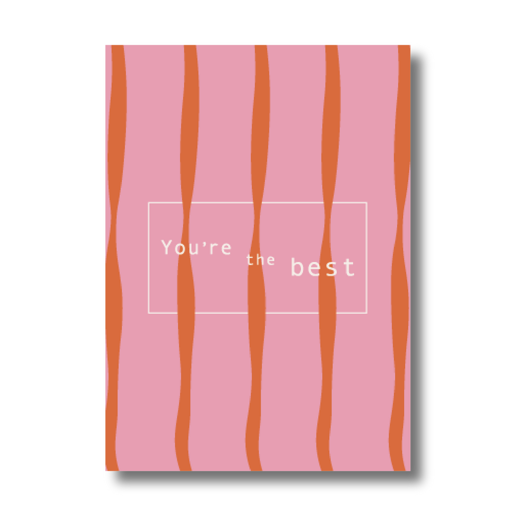 Enkele kaart - You're the best