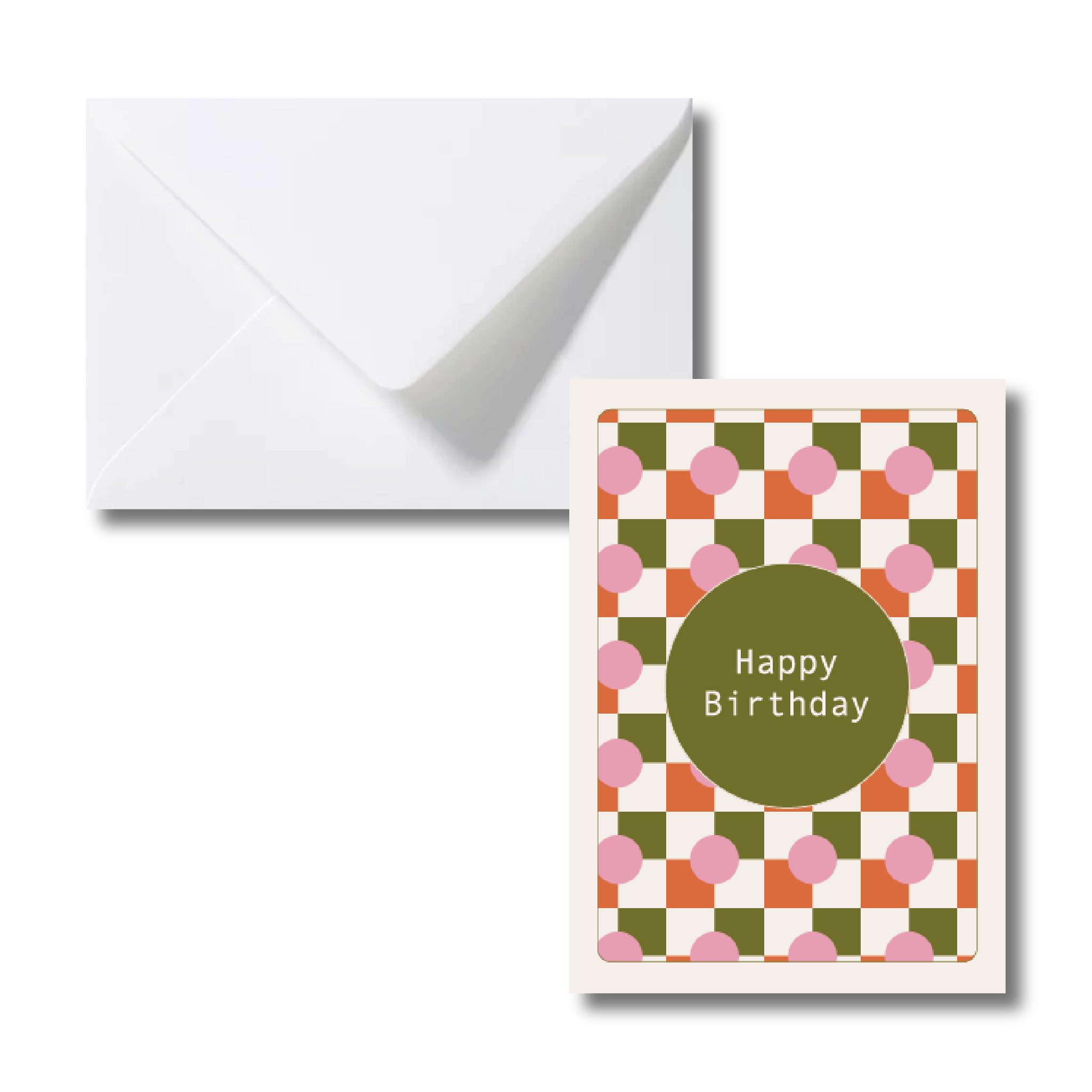 Enkele kaart - Happy birthday