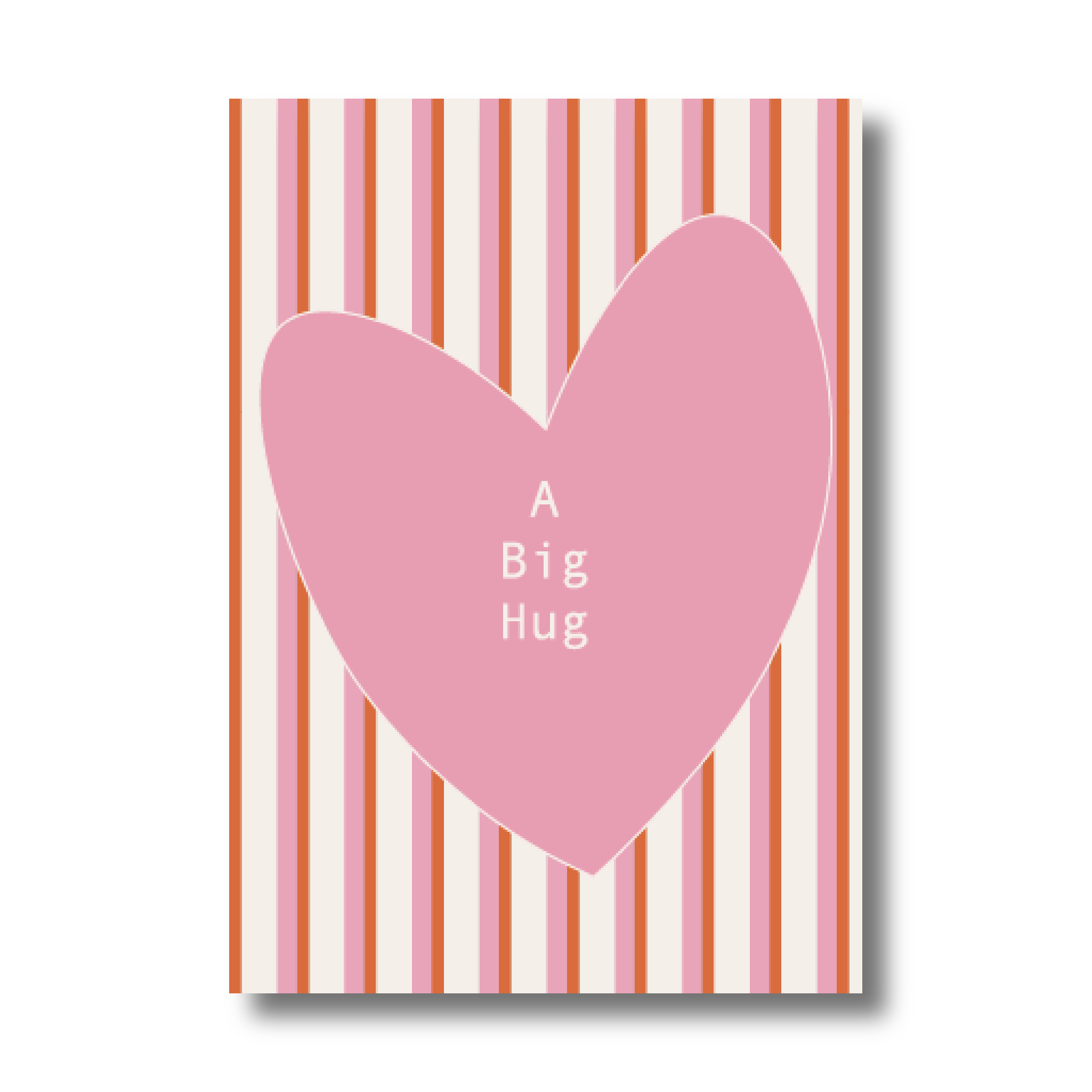 Enkele kaart - A big hug