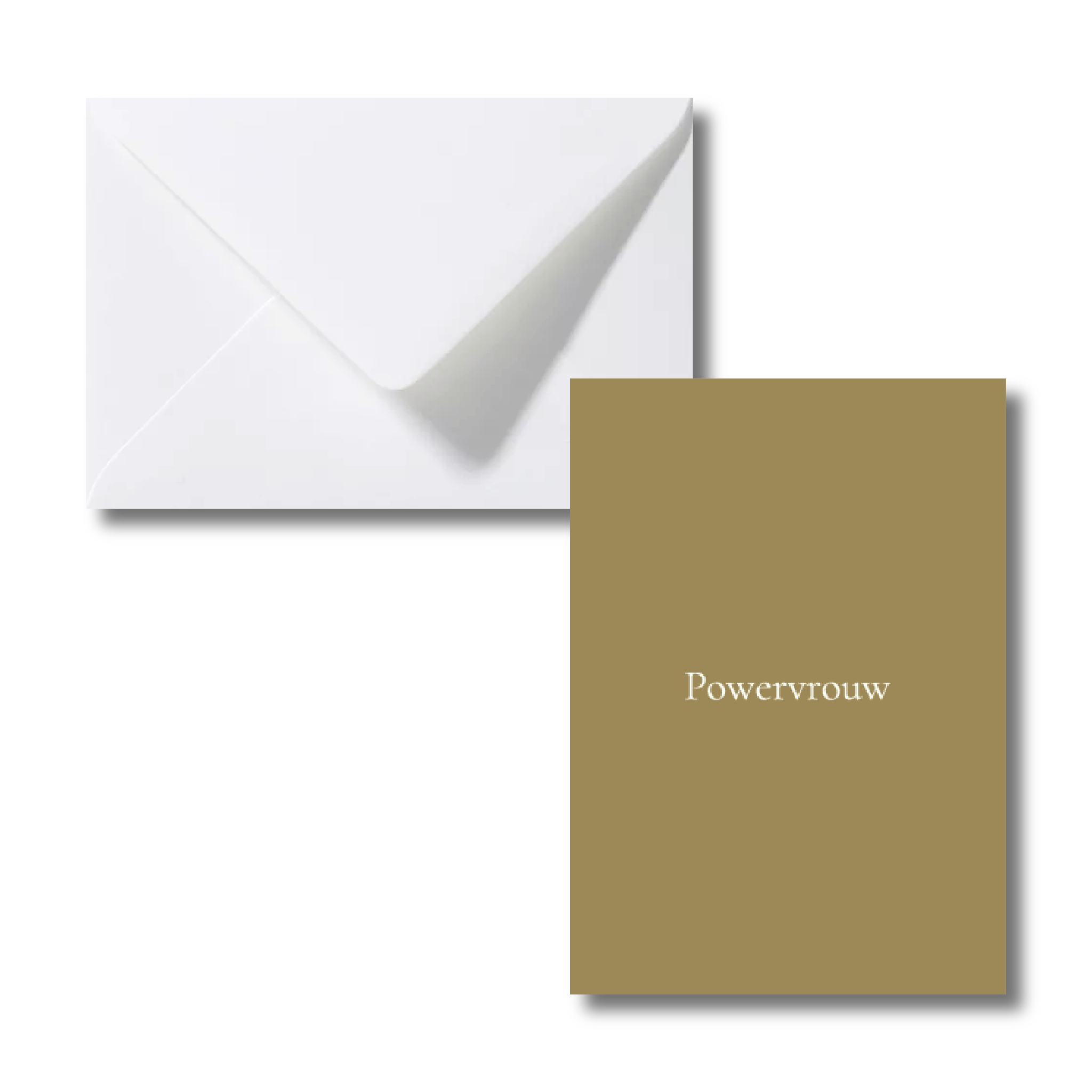 Enkele kaart - Powervrouw